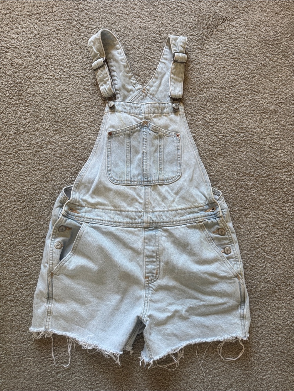 Old Navy Light Wash Denim Overalls